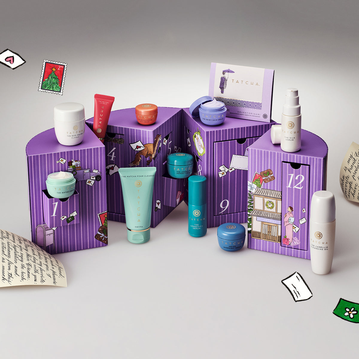 Give Your Skin a Daily Otegami, or love letter, by trying a new formula each day